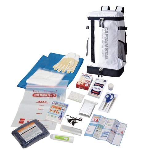 [非常持出しセット] リュック 防災セット19点