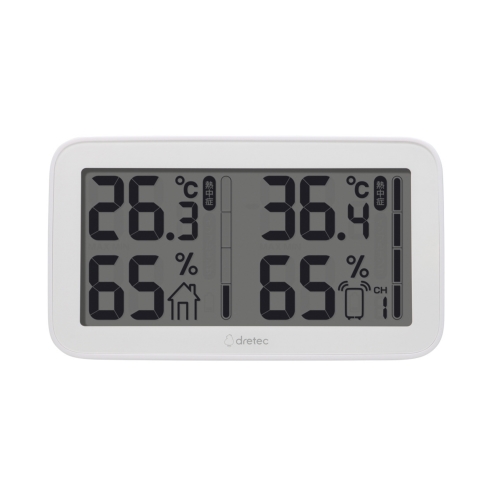 コードレス温湿度計