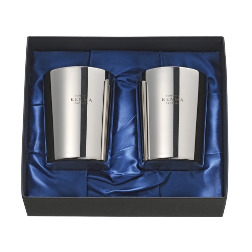 燕研磨ファクトリー ステンレスダブルカップ260mL 2個組