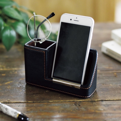 [収納雑貨] 携帯&メガネスタンド