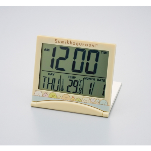 すみっコぐらし  折畳目覚まし時計