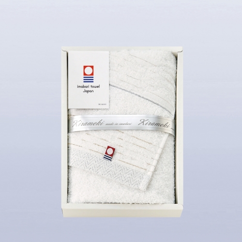 今治 きらめきフェイスタオル1P