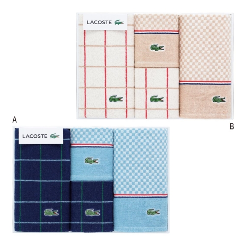 [タオルギフト] 〈ラコステ〉 Lコンセールタオルセット