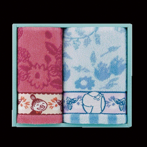 [タオルギフト] ムーミン ピックオンニタオルセット