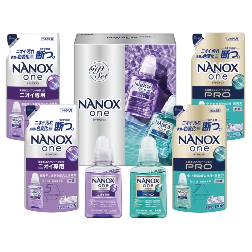 [洗剤ギフト] ライオン NANOX one ダブルセレクションギフト