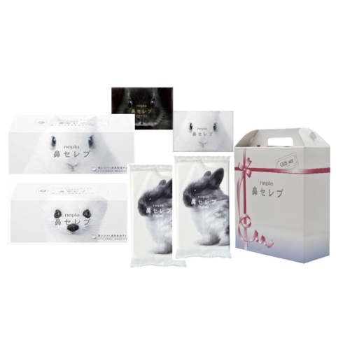 ネピア鼻セレブギフトセットWIDE5