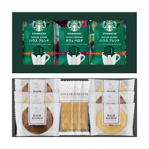 [コーヒーギフト] スターバックスコーヒー＆スイーツギフト