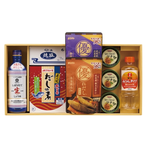 [調味料ギフト] やさしい味わいだし詰合せ