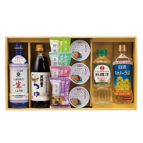 [調味料ギフト] NEWタニタ監修みそ汁＆厳選調味料ギフト
