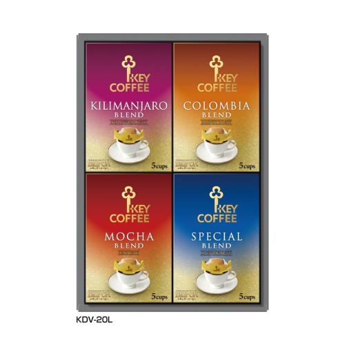 [コーヒーギフト] キーコーヒードリップオンギフト