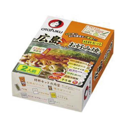 [調味料ギフト] オタフクソース 土産用広島お好み焼材料セット2人前