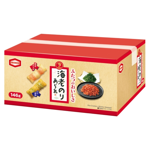 [お菓子ギフト] 146g化粧箱 海老のりあられ
