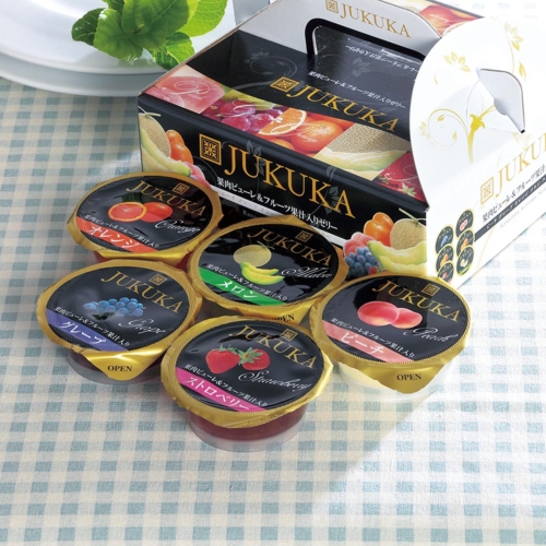 [お菓子ギフト] BOX熟果ゼリーアソート