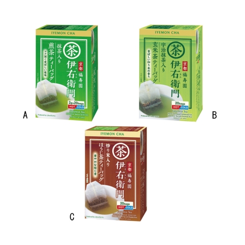 [お茶ギフト] 京都福寿園（茶）伊右衛門ティーバッグ  20包入×12×5