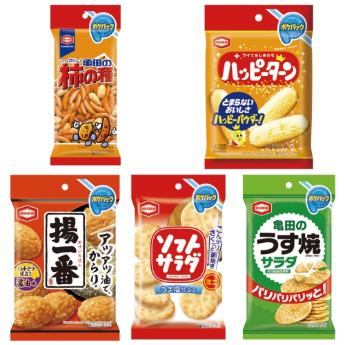 [お菓子ギフト] 亀田製菓 ポケパック 10袋入