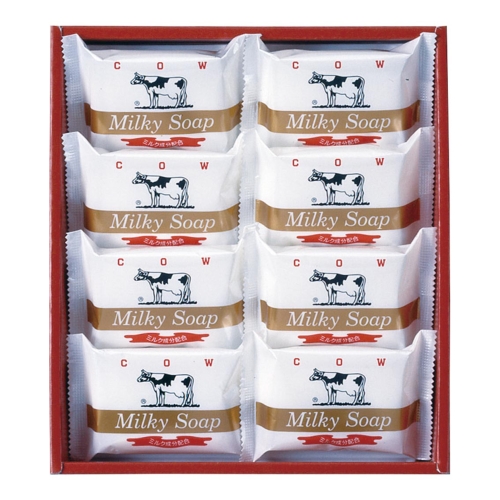 [石鹸ギフト] 牛乳石鹸 ゴールドソープセット