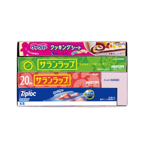 [粗品（キッチンラップ）] 旭化成 サランラップ バラエティギフト10