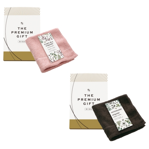 サクラオーガニックsustainable オーガニックコットンハンドタオル