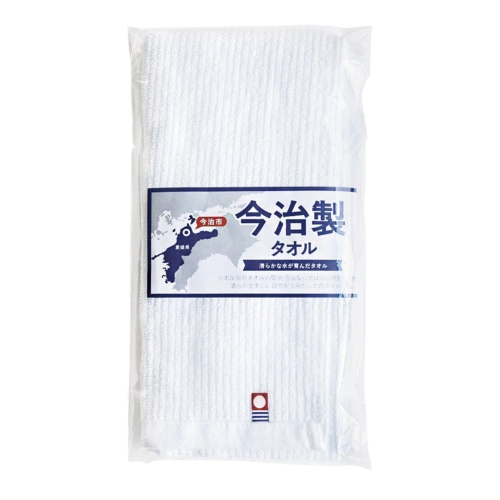 今治 あぜ織りフェイスタオル1P