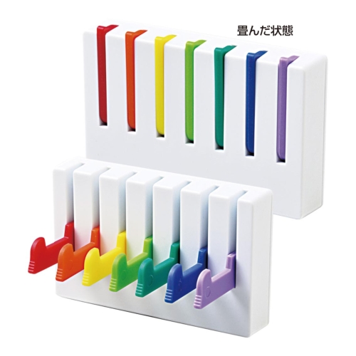 [インテリア雑貨] レインボーフック