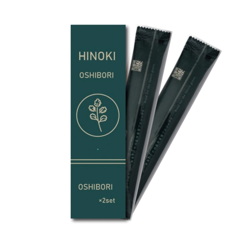 ひのきウェットタオル2本入