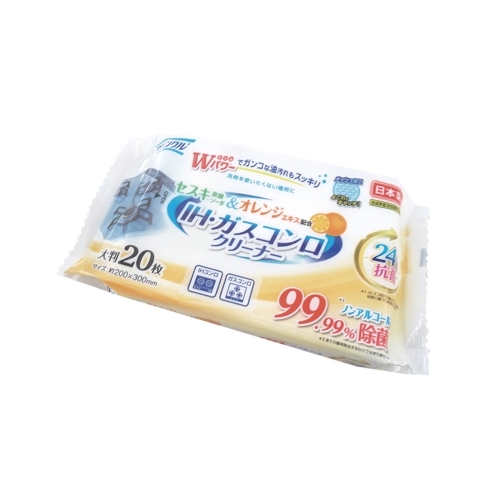 クリンクル  24h抗菌IH・ガスコンロクリーナー20枚