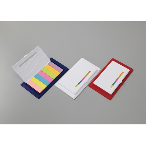 ケース入りカラフルふせんセット