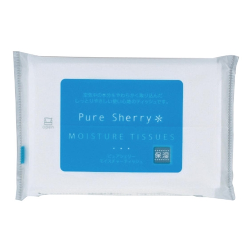 保湿ポケットティッシュ ピュアシェリー（8W）