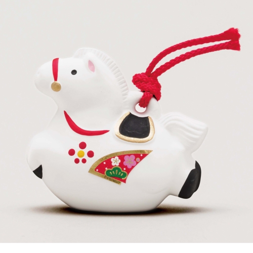 [干支/縁起] 吉祥の午土鈴  特小