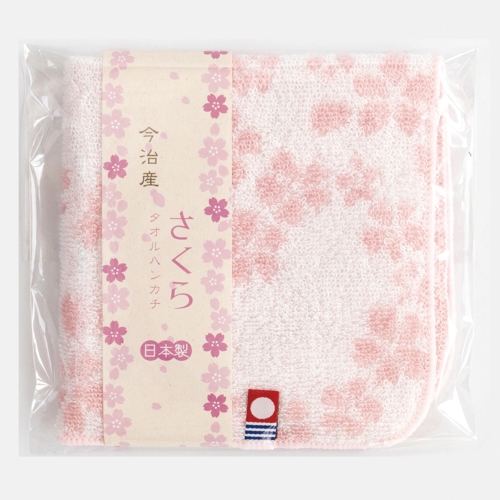 今治ミニハンカチ（桜）