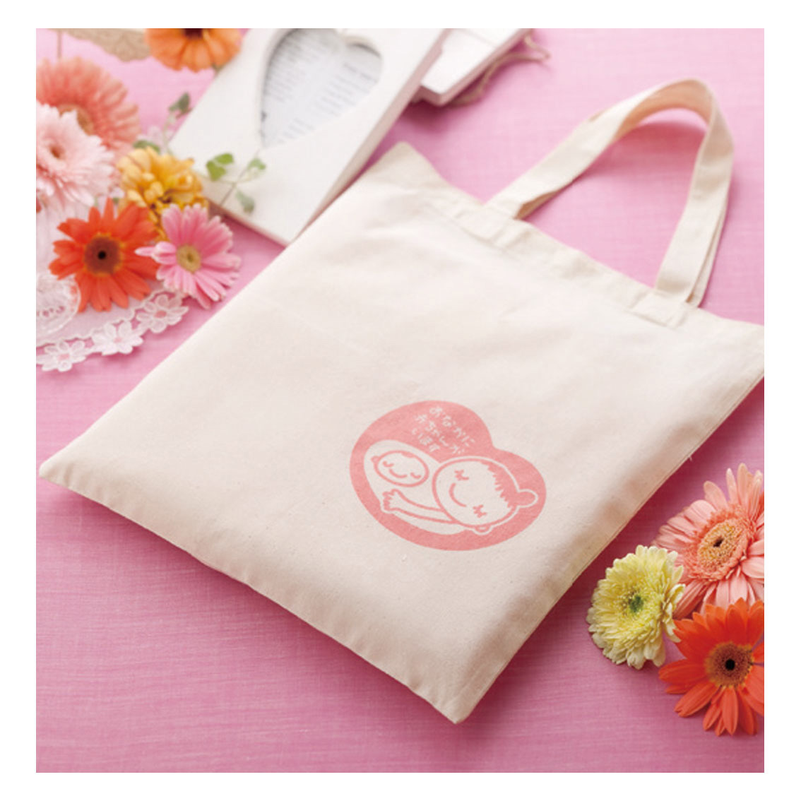 マタニティマーク コットンバッグ