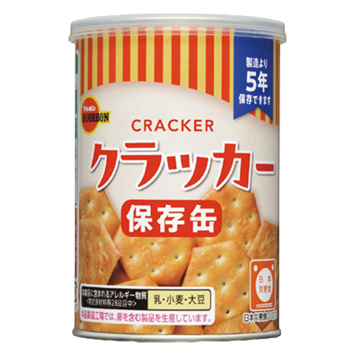 [保存食] ブルボン 缶入ミニクラッカー