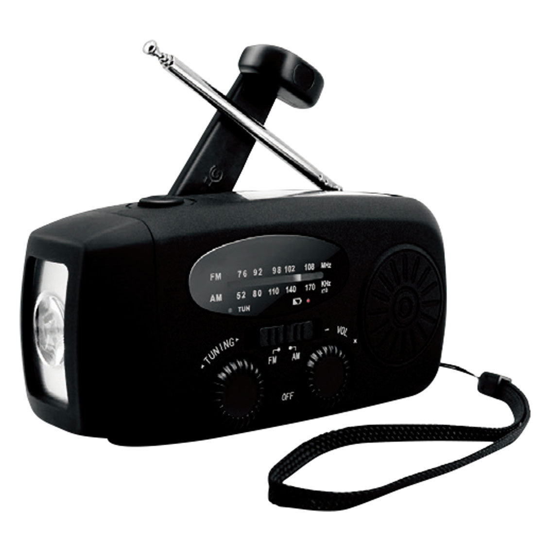 [防災ラジオ] ダイナモソーラーラジオライト