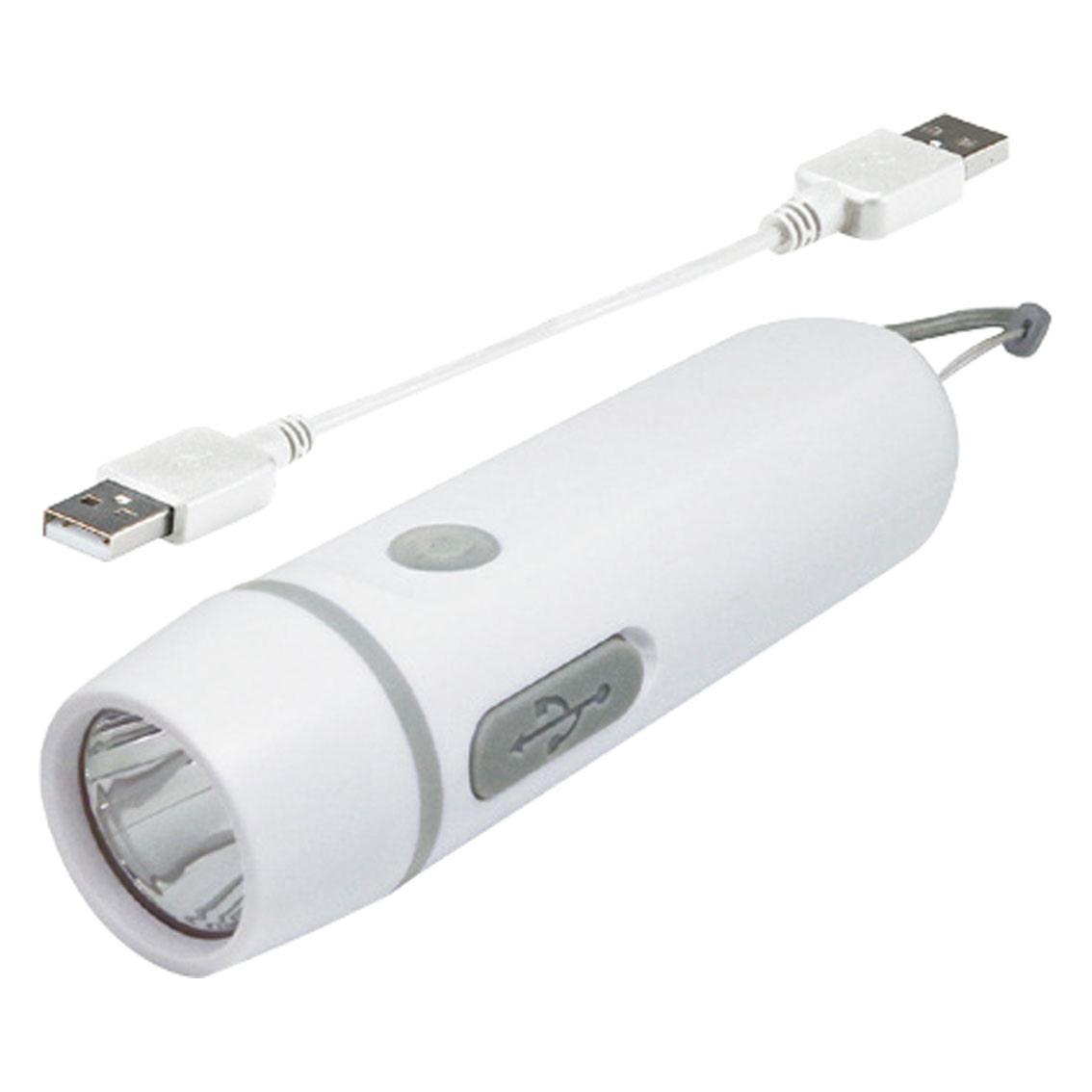 [防災グッズ] ダイナモ&USB充電ライト