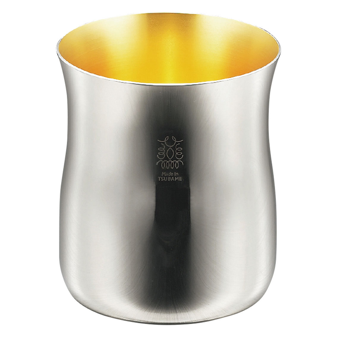 金の贅  18-8ステンレスチアーズタンブラー（内面金めっき）