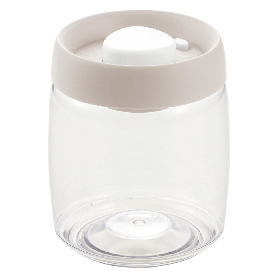 押すだけ簡単!真空保存容器（900ml）