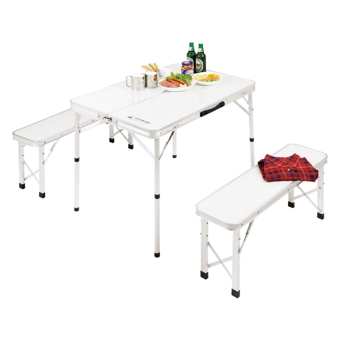 [アウトドア/レジャー] ラフォーレ ベンチインテーブルセット