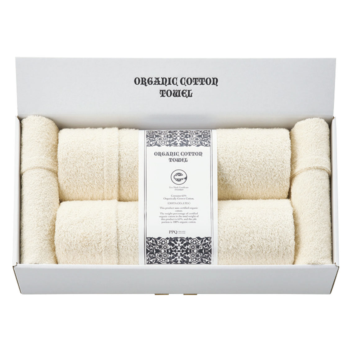 [タオルギフト] オーガニックコットン  タオルセット