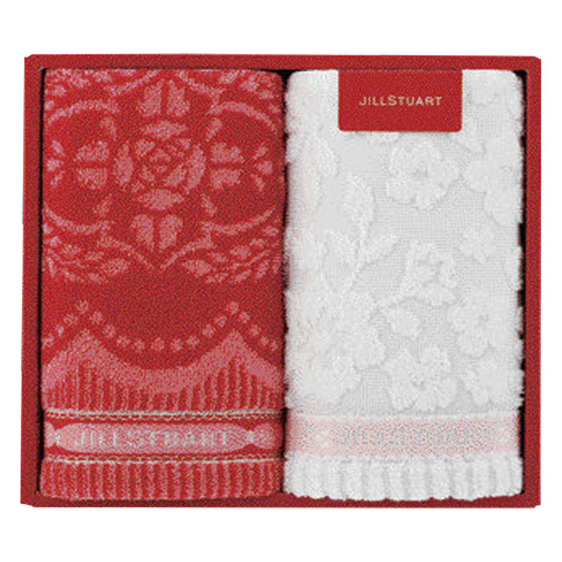 ジルスチュアート ボヌールフェイスタオル2P