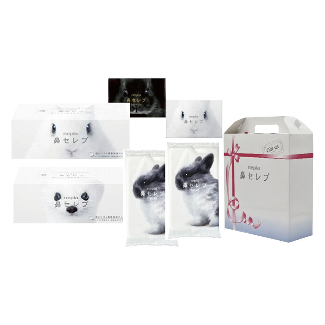 ネピア鼻セレブギフトセットWIDE5