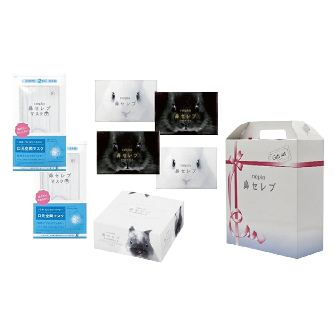 ネピア鼻セレブギフト3