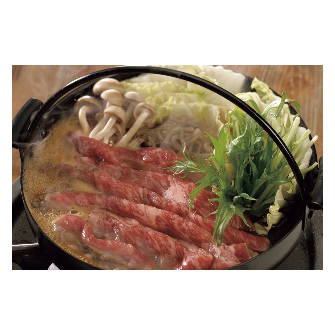 宮崎県産  霧峰牛  肩ロースすき焼き用（400g）