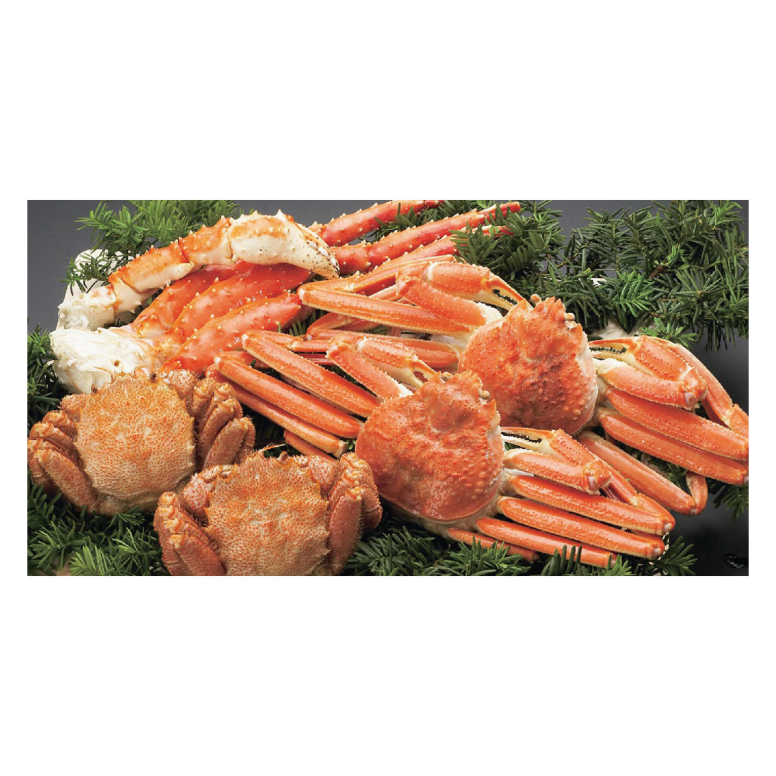 [食品ギフト] 三大茹で蟹セット