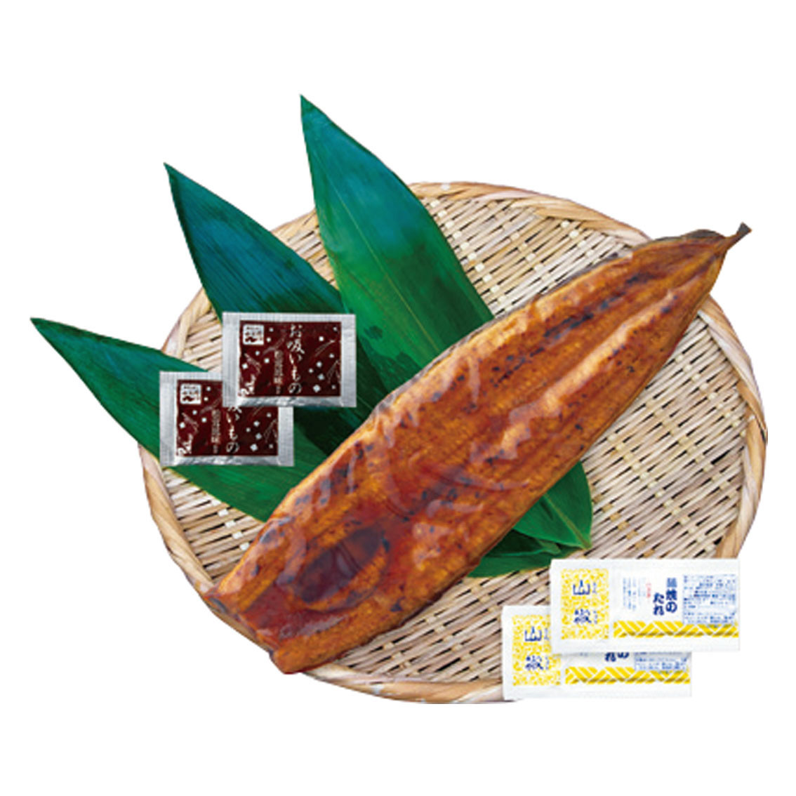 [食品ギフト] 特大 鹿児島県産 うなぎ蒲焼セット（永谷園お吸い物付）