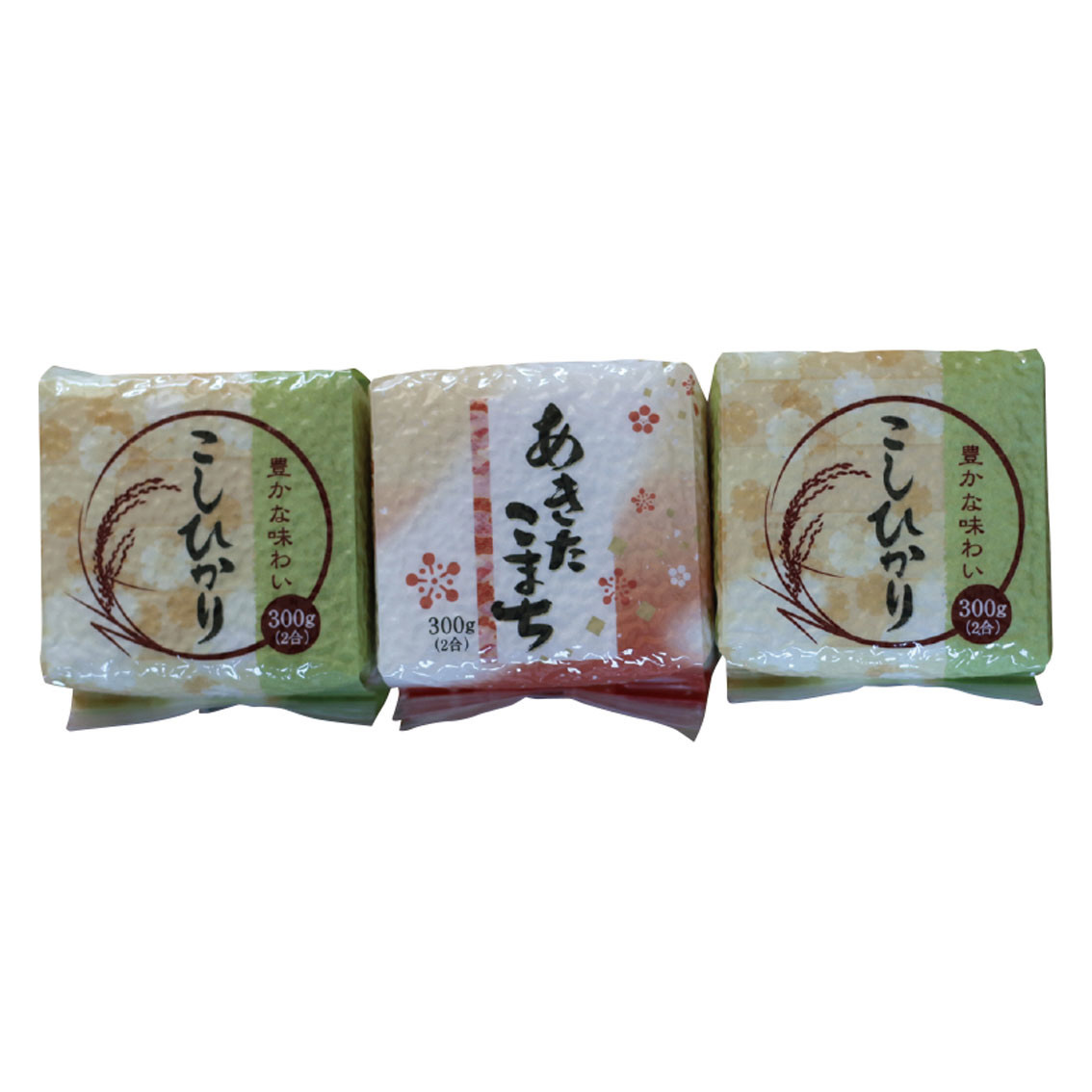 食べくらべ 真空パックのお米