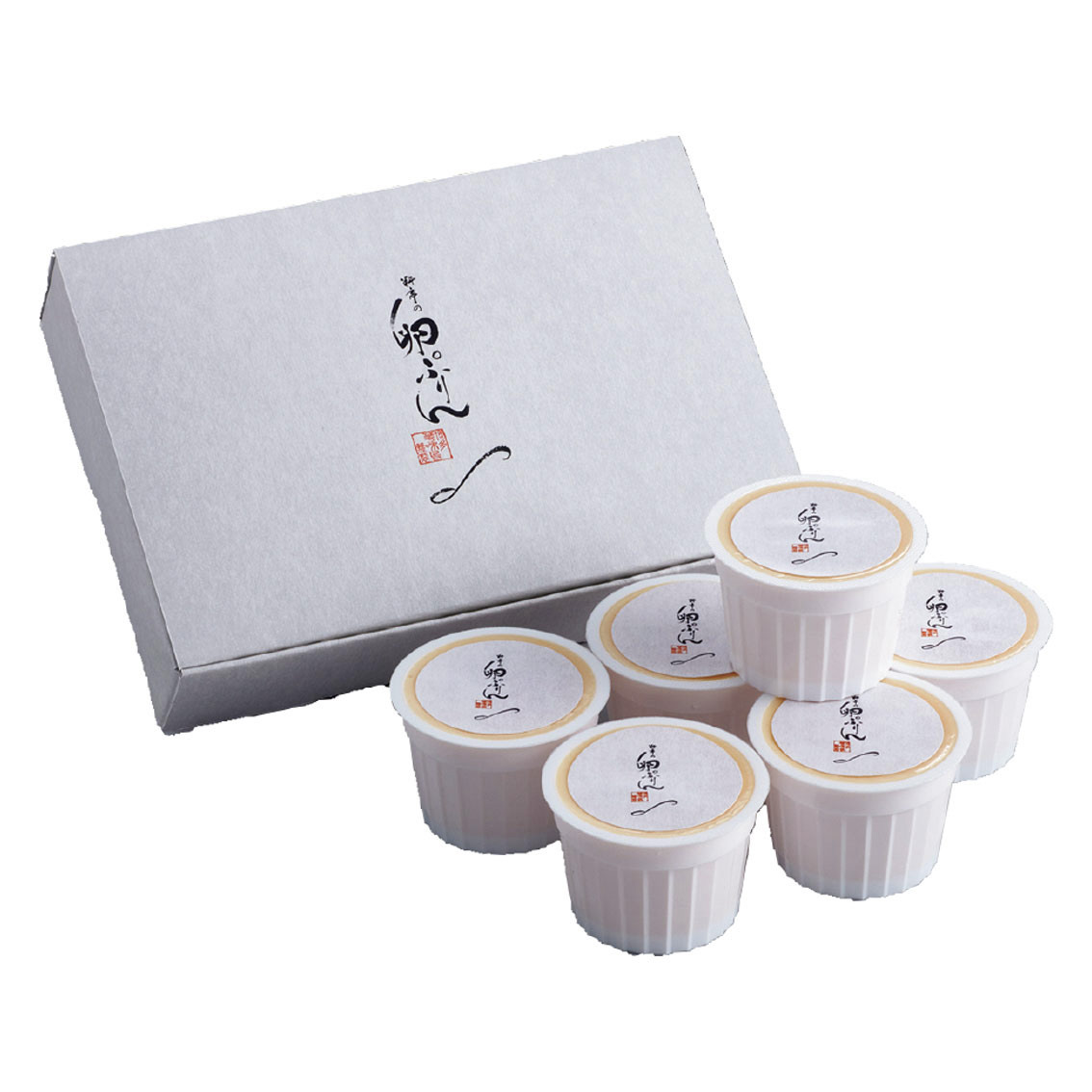 福岡「博多華味鳥」料亭の卵ぷりん