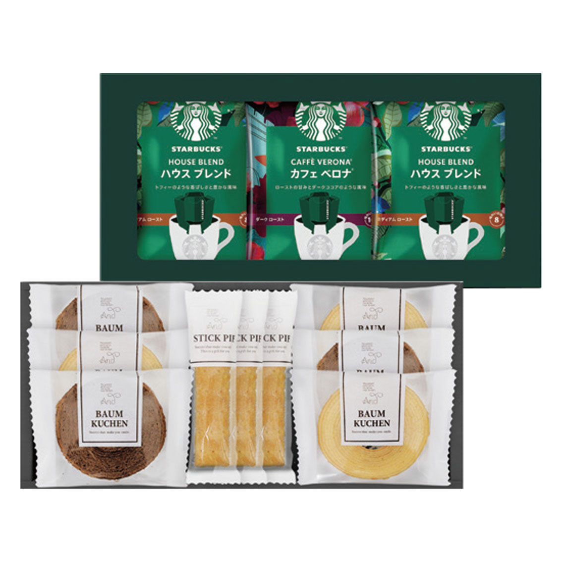 [コーヒーギフト] スターバックスコーヒー＆スイーツギフト