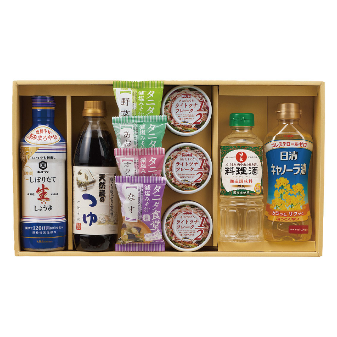 [調味料ギフト] NEWタニタ監修みそ汁＆厳選調味料ギフト