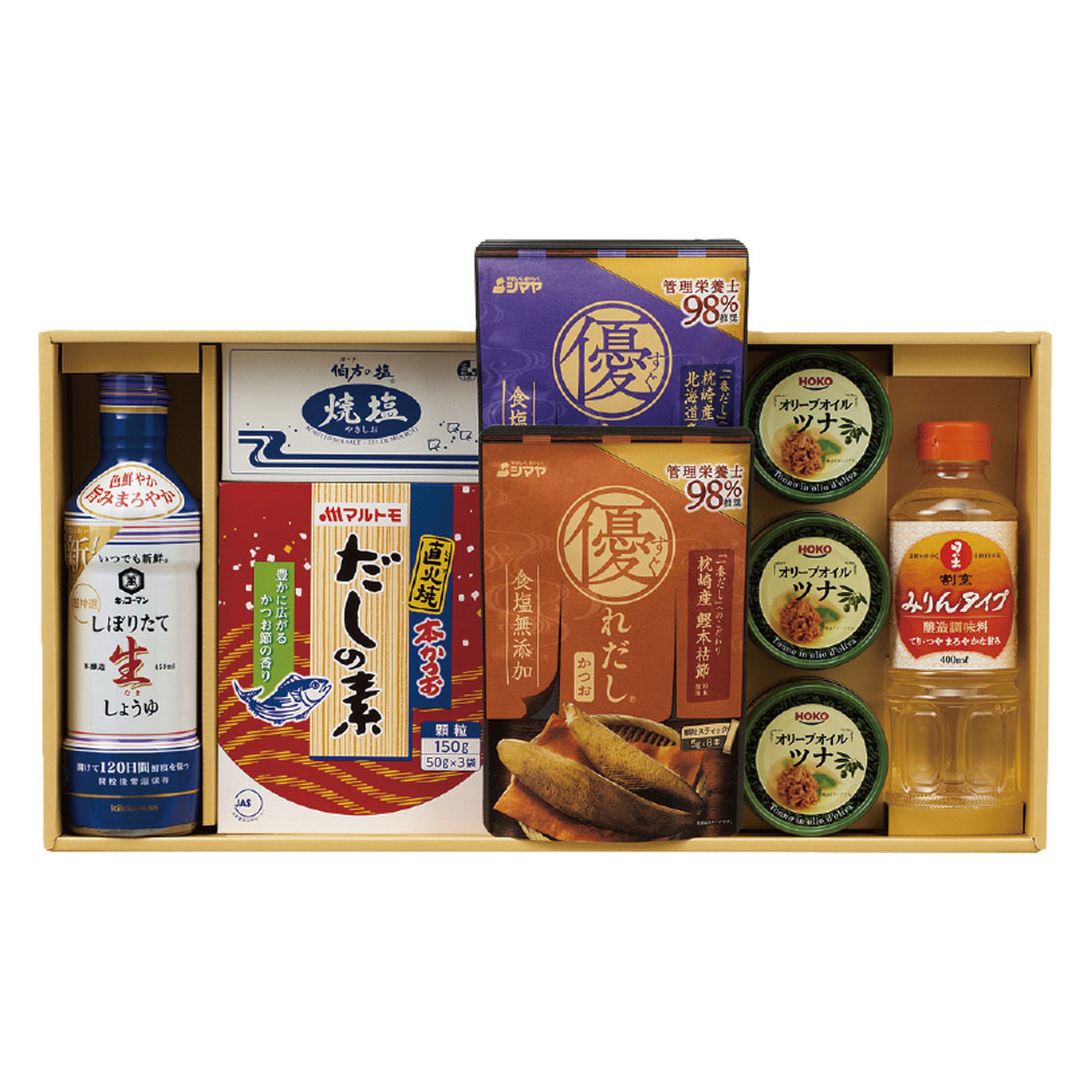 [調味料ギフト] やさしい味わいだし詰合せ