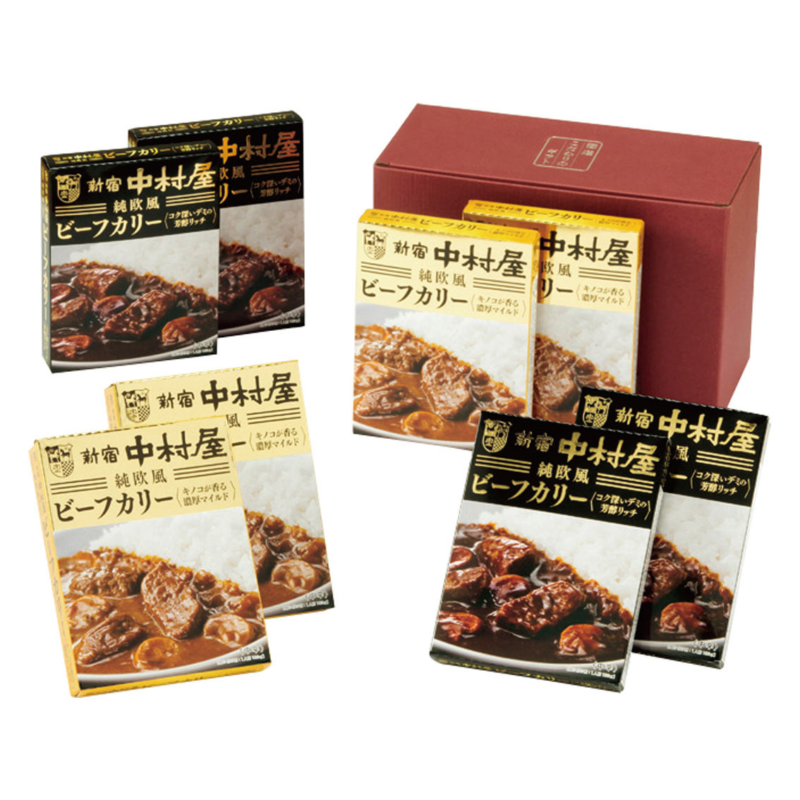 [食品ギフト] 新宿中村屋 ビーフカリーギフト
